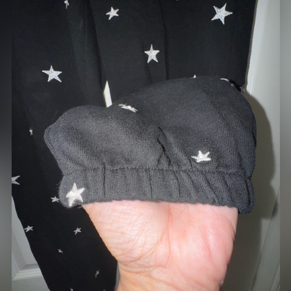 PJ Salvage Embroidered star Sleep Jogger Pants. Size M. GUC - Picture 3 of 11